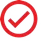 ✓